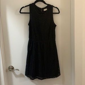 Black Lace mini dress
